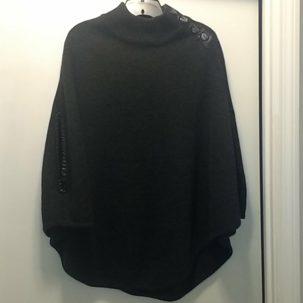 Gray Poncho